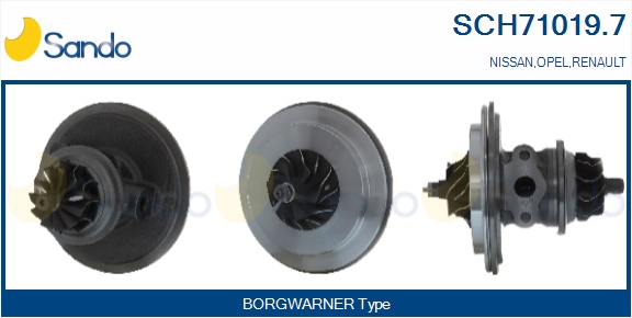 Coreassy, turbocompressore SANDO SCH71019.7