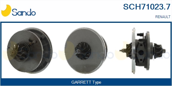 Coreassy, turbocompressore SANDO SCH71023.7