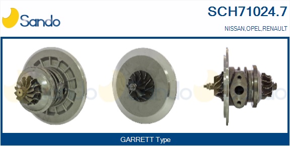 Coreassy, turbocompressore SANDO SCH71024.7