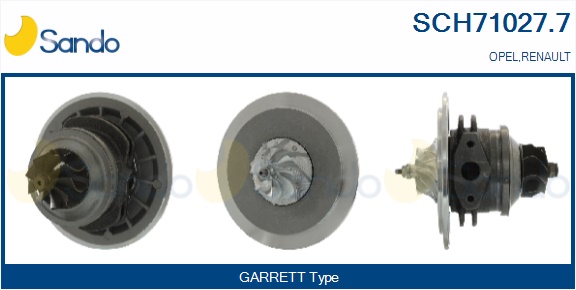 Coreassy, turbocompressore SANDO SCH71027.7