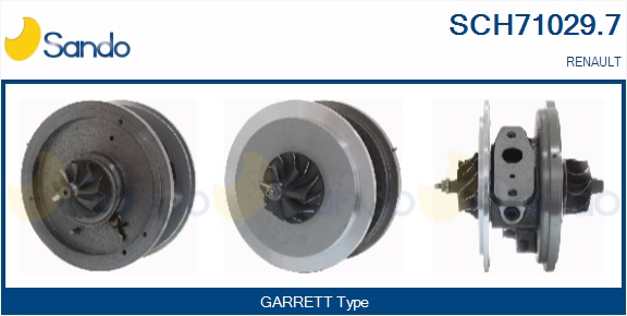 Coreassy, turbocompressore SANDO SCH71029.7