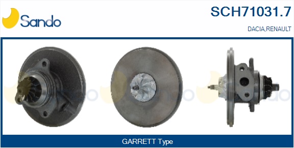 Coreassy, turbocompressore SANDO SCH71031.7