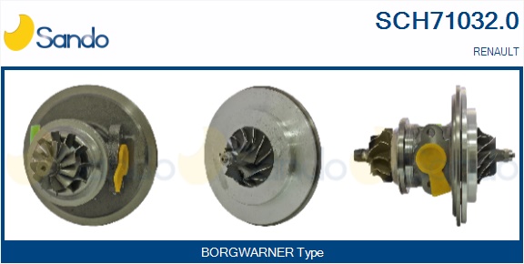 Coreassy, turbocompressore SANDO SCH71032.0