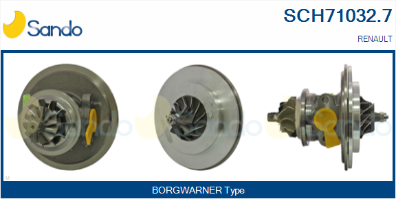 Coreassy, turbocompressore SANDO SCH71032.7