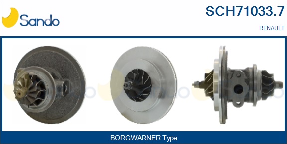 Coreassy, turbocompressore SANDO SCH71033.7