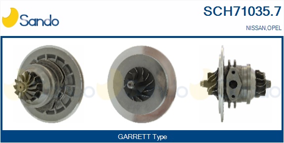 Coreassy, turbocompressore SANDO SCH71035.7