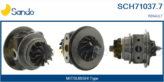 Coreassy, turbocompressore SANDO SCH71037.7
