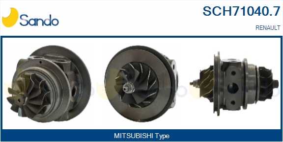 Coreassy, turbocompressore SANDO SCH71040.7