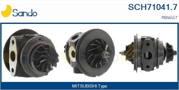 Coreassy, turbocompressore SANDO SCH71041.7