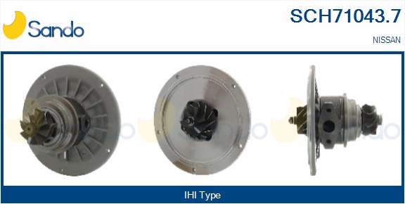 Coreassy, turbocompressore SANDO SCH71043.7
