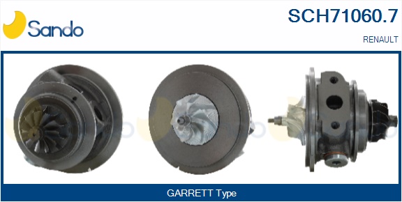 Coreassy, turbocompressore SANDO SCH71060.7