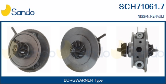 Coreassy, turbocompressore SANDO SCH71061.7