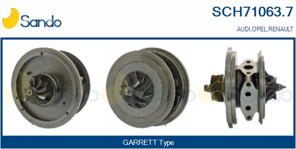 Coreassy, turbocompressore SANDO SCH71063.7