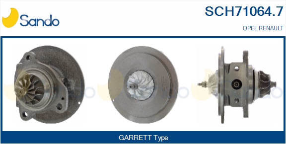 Coreassy, turbocompressore SANDO SCH71064.7