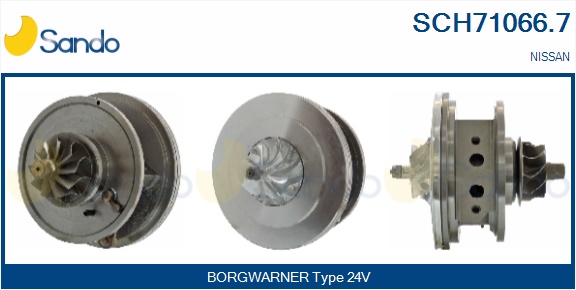 Coreassy, turbocompressore SANDO SCH71066.7