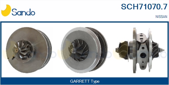Coreassy, turbocompressore SANDO SCH71070.7