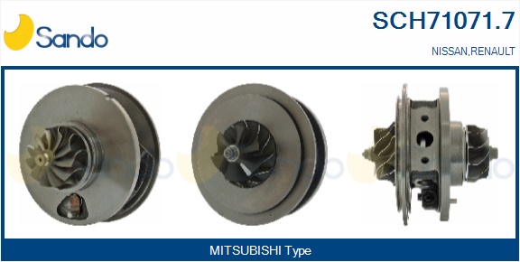 Coreassy, turbocompressore SANDO SCH71071.7