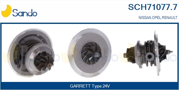 Coreassy, turbocompressore SANDO SCH71077.7