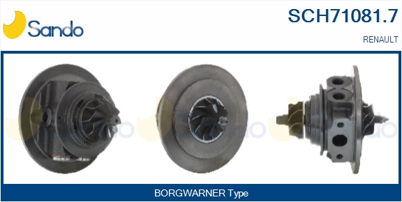 Coreassy, turbocompressore SANDO SCH71081.7
