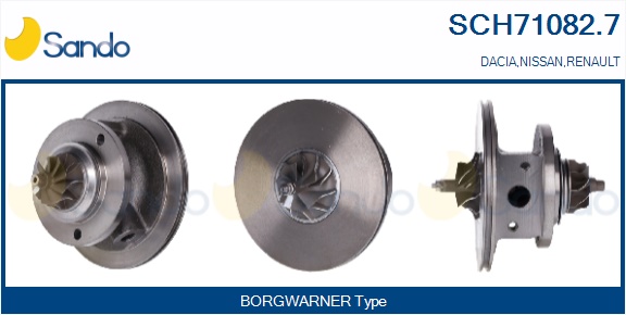 Coreassy, turbocompressore SANDO SCH71082.7