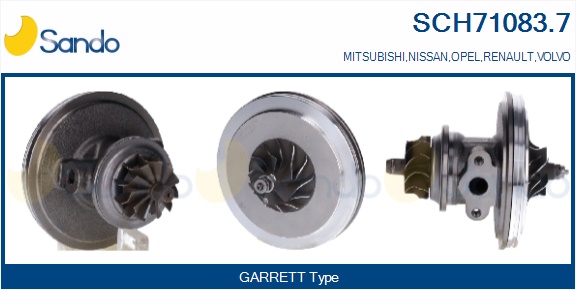 Coreassy, turbocompressore SANDO SCH71083.7