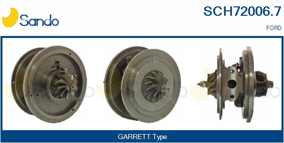 Coreassy, turbocompressore SANDO SCH72006.7
