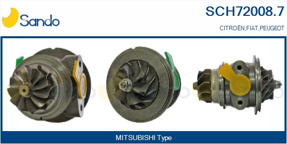 Coreassy, turbocompressore SANDO SCH72008.7