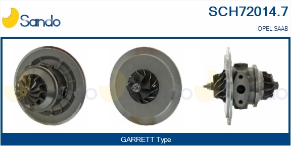 Coreassy, turbocompressore SANDO SCH72014.7