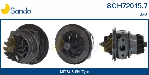 Coreassy, turbocompressore SANDO SCH72015.7