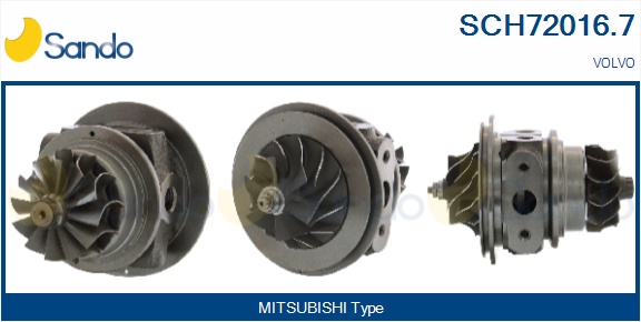 Coreassy, turbocompressore SANDO SCH72016.7