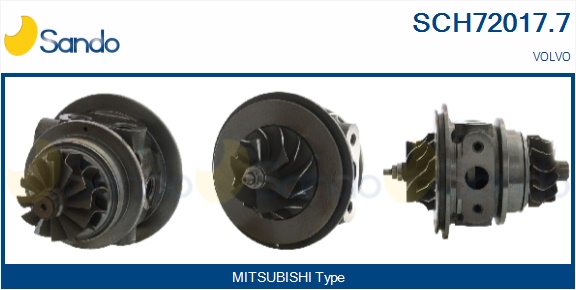 Coreassy, turbocompressore SANDO SCH72017.7