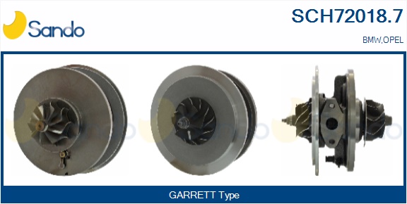 Coreassy, turbocompressore SANDO SCH72018.7