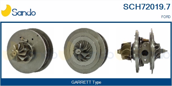 Coreassy, turbocompressore SANDO SCH72019.7