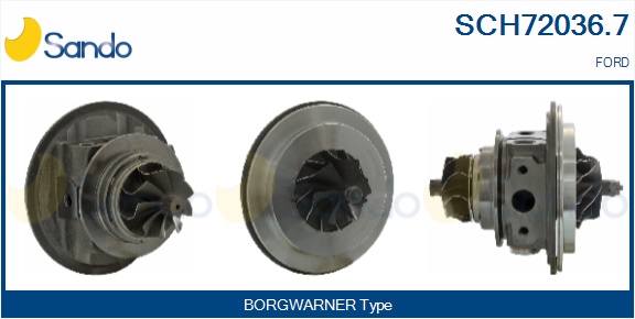Coreassy, turbocompressore SANDO SCH72036.7