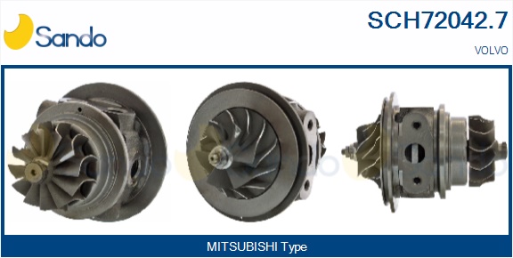 Coreassy, turbocompressore SANDO SCH72042.7