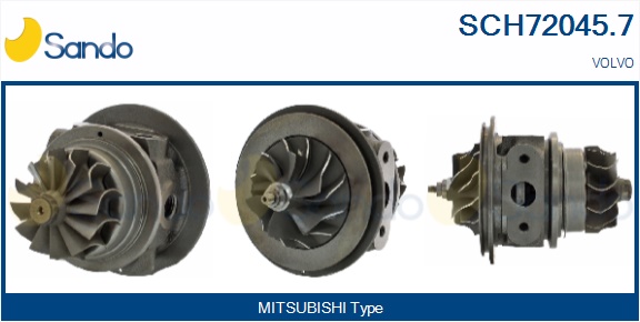 Coreassy, turbocompressore SANDO SCH72045.7
