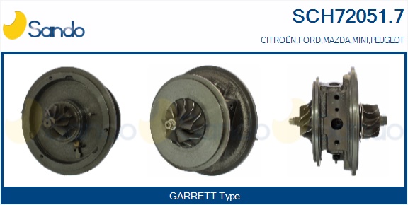 Coreassy, turbocompressore SANDO SCH72051.7