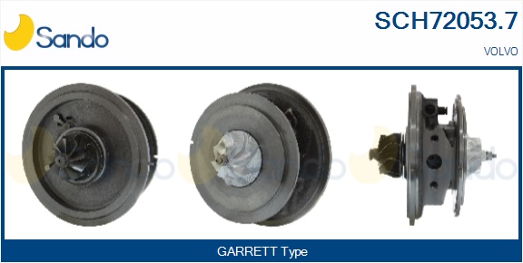 Coreassy, turbocompressore SANDO SCH72053.7