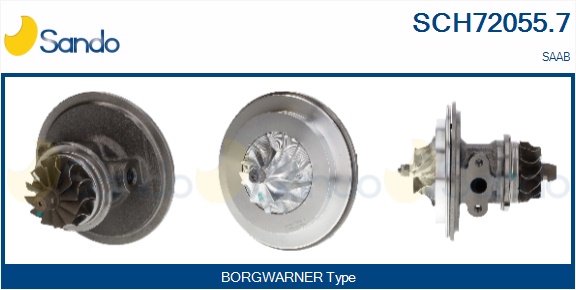 Coreassy, turbocompressore SANDO SCH72055.7