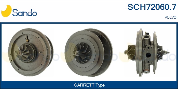 Coreassy, turbocompressore SANDO SCH72060.7