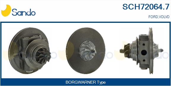 Coreassy, turbocompressore SANDO SCH72064.7