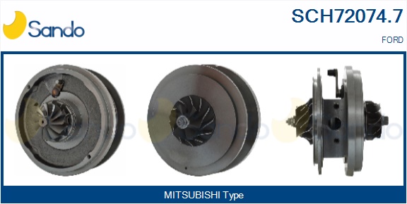 Coreassy, turbocompressore SANDO SCH72074.7