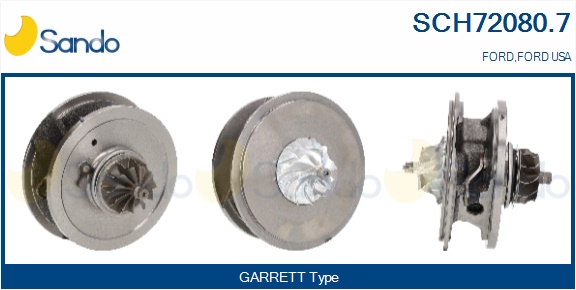 Coreassy, turbocompressore SANDO SCH72080.7