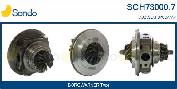 Coreassy, turbocompressore SANDO SCH73000.7