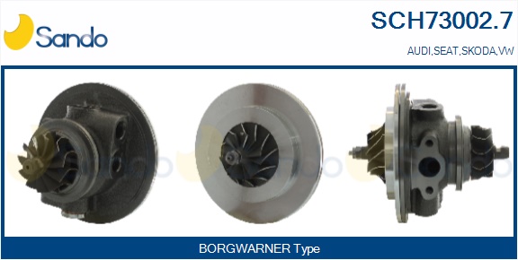 Coreassy, turbocompressore SANDO SCH73002.7