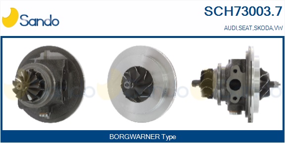 Coreassy, turbocompressore SANDO SCH73003.7