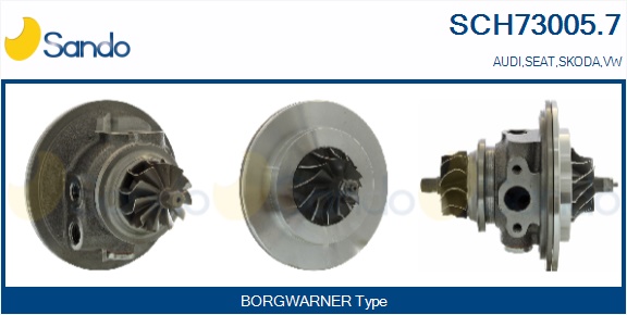Coreassy, turbocompressore SANDO SCH73005.7