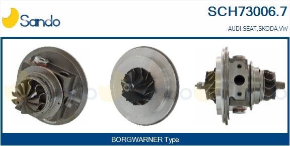 Coreassy, turbocompressore SANDO SCH73006.7