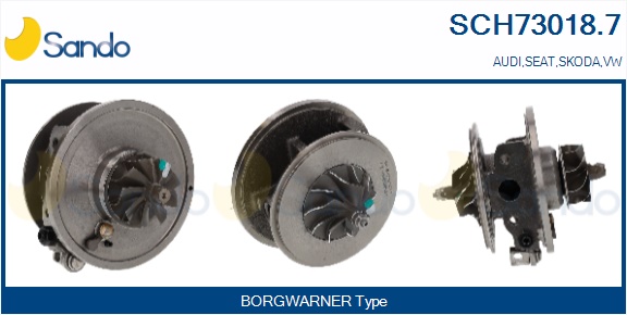 Coreassy, turbocompressore SANDO SCH73018.7
