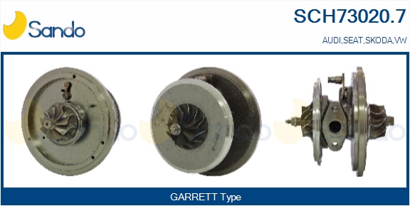 Coreassy, turbocompressore SANDO SCH73020.7